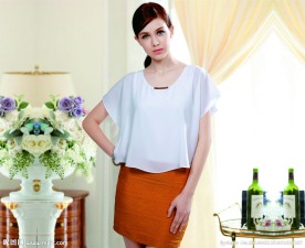 美女 模特 长发