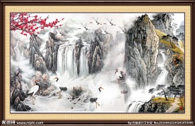 国画山水