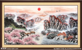 国画山水