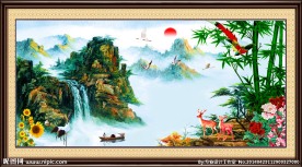 油画风景