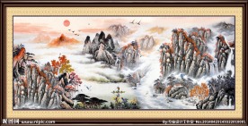国画山水