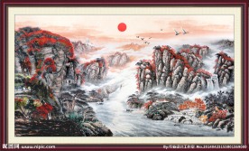 国画山水