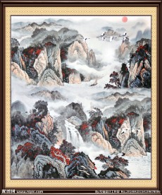 国画山水