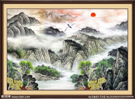 国画山水