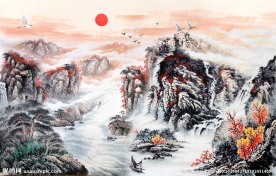 国画山水