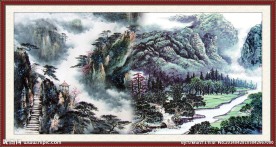 国画山水