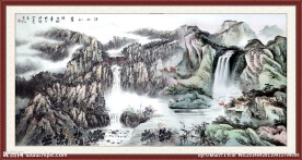 国画山水