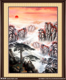 国画山水
