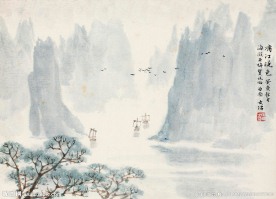 漓江晓色