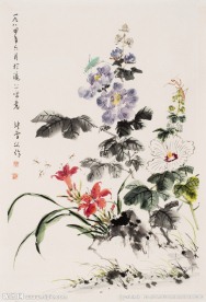 花虫 国画