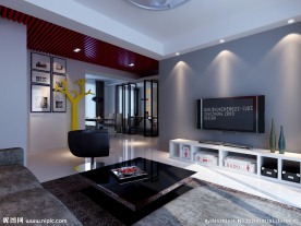 现代风格客厅