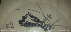 兰花石头