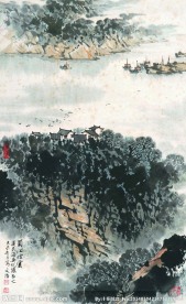 蜀江烟云
