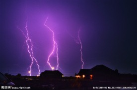 闪电 天空