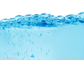 蓝色水花