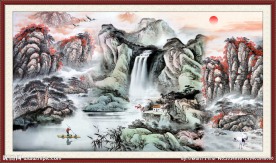 国画山水
