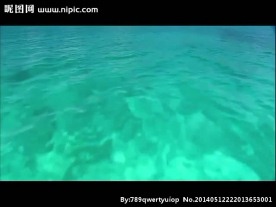 海水小船视频素材