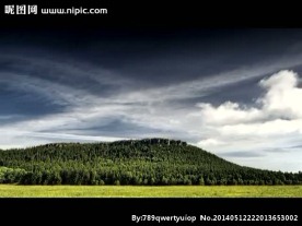 蓝天白云森林草原视频