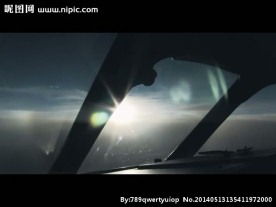 飞机内部特写视频素材