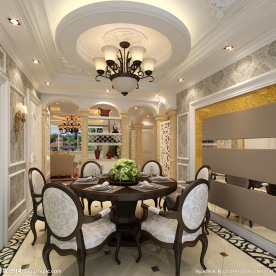现代欧式餐厅