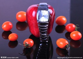 手表水果创意摄影