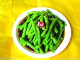 姜汁豆角
