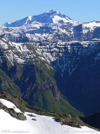 雪山美景