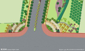 道路岔路口节点设计