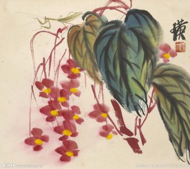花虫国画
