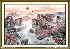 国画山水