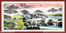 国画山水