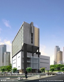 办公楼效果图