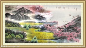 国画山水