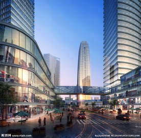 中央商务区超高层办公