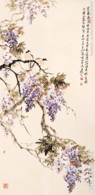 白头人画白头翁