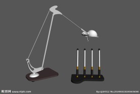 台灯模型