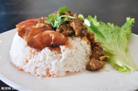 叉烧牛肉饭