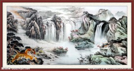 国画山水