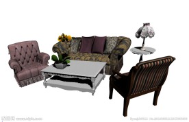 欧式家具模型