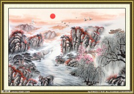 国画山水