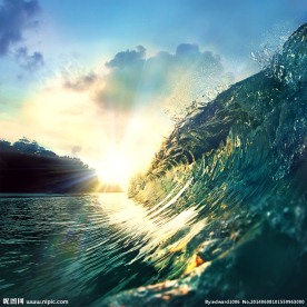 海浪大浪波浪