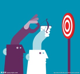 射箭 卡通设计 商务设