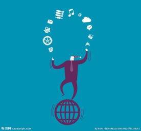 白领 卡通设计 商务设