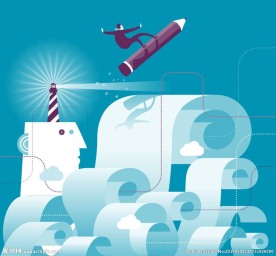 白领 卡通设计 商务设