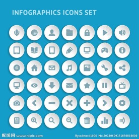 网络ICON图标标志