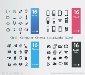 网络ICON图标标志