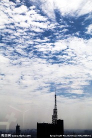 陆家嘴中国电信大厦楼顶