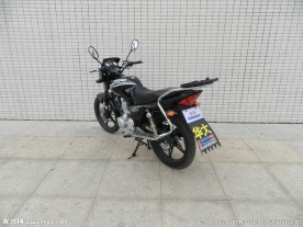 摩托车HJ125-5B黑色钢圈