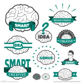 创意图标设计创新灯泡