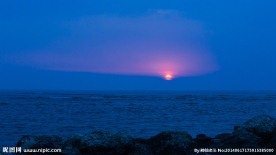 大海晨曦